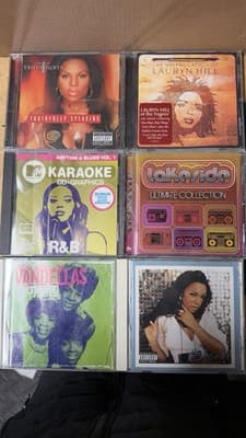 R&B Soul CD Lot Lauryn Hill Ashanti Lakeside Martha Reeves Karaoke