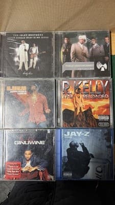 Lot of 6 Hip Hop R&B CDs Jay-Z R Kelly Ginuwine Public Announceme