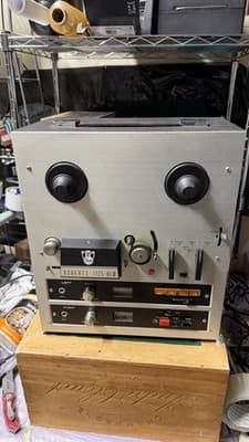 Roberts 1725-8L III Reel to Reel Tape Recorder For Parts Repair - Thumbnail 2