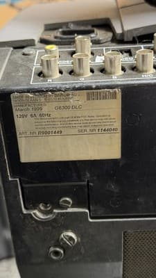 Projector BarcoGraphics 6300 DLC 120V Working Tested w/ Lens - Thumbnail 16