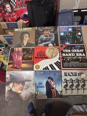 Lot of 9 Vintage Vinyl LP Records – Jazz, Country, Big Band, Pop – Mixed Artists - Thumbnail 5