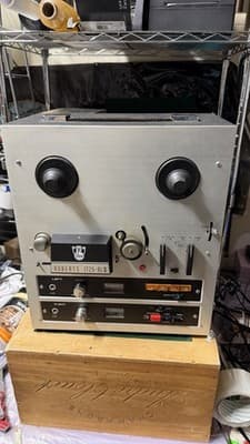 Roberts 1725-8L III Reel to Reel Tape Recorder For Parts Repair - Thumbnail 3