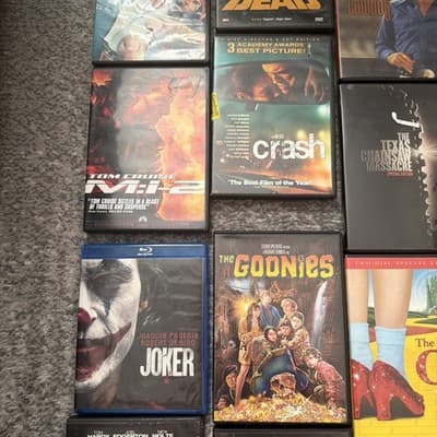 Huge DVD Movie Lot Horror Action Classics + Bonus Rod Stewart CD - Thumbnail 9