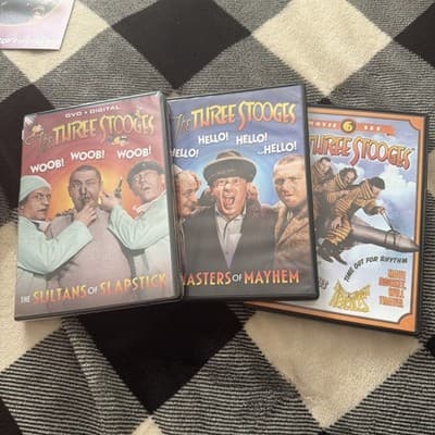The Three Stooges: Big Box of Nyuks (DVD) - Thumbnail 5