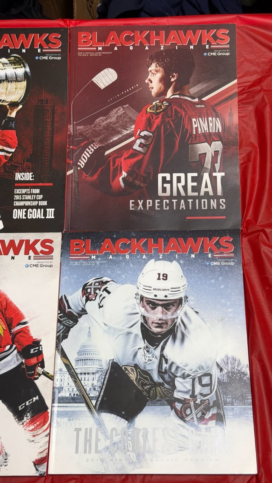 Chicago Blackhawks Magazine Lot of 4 Issues 2015-2016 NHL Hockey - Thumbnail 4