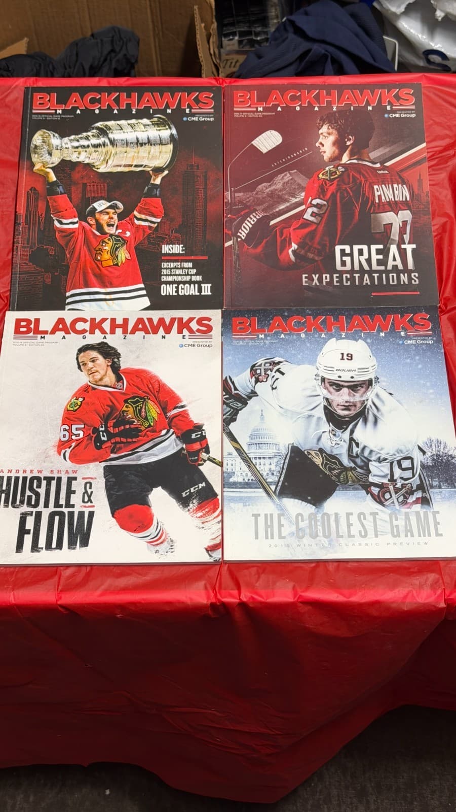 Chicago Blackhawks Magazine Lot of 4 Issues 2015-2016 NHL Hockey - Thumbnail 2