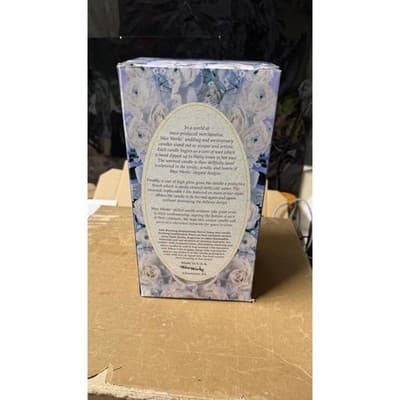 WaxWorks Wedding Designs Sculpted Candle White Floral Made in USA - Thumbnail 4