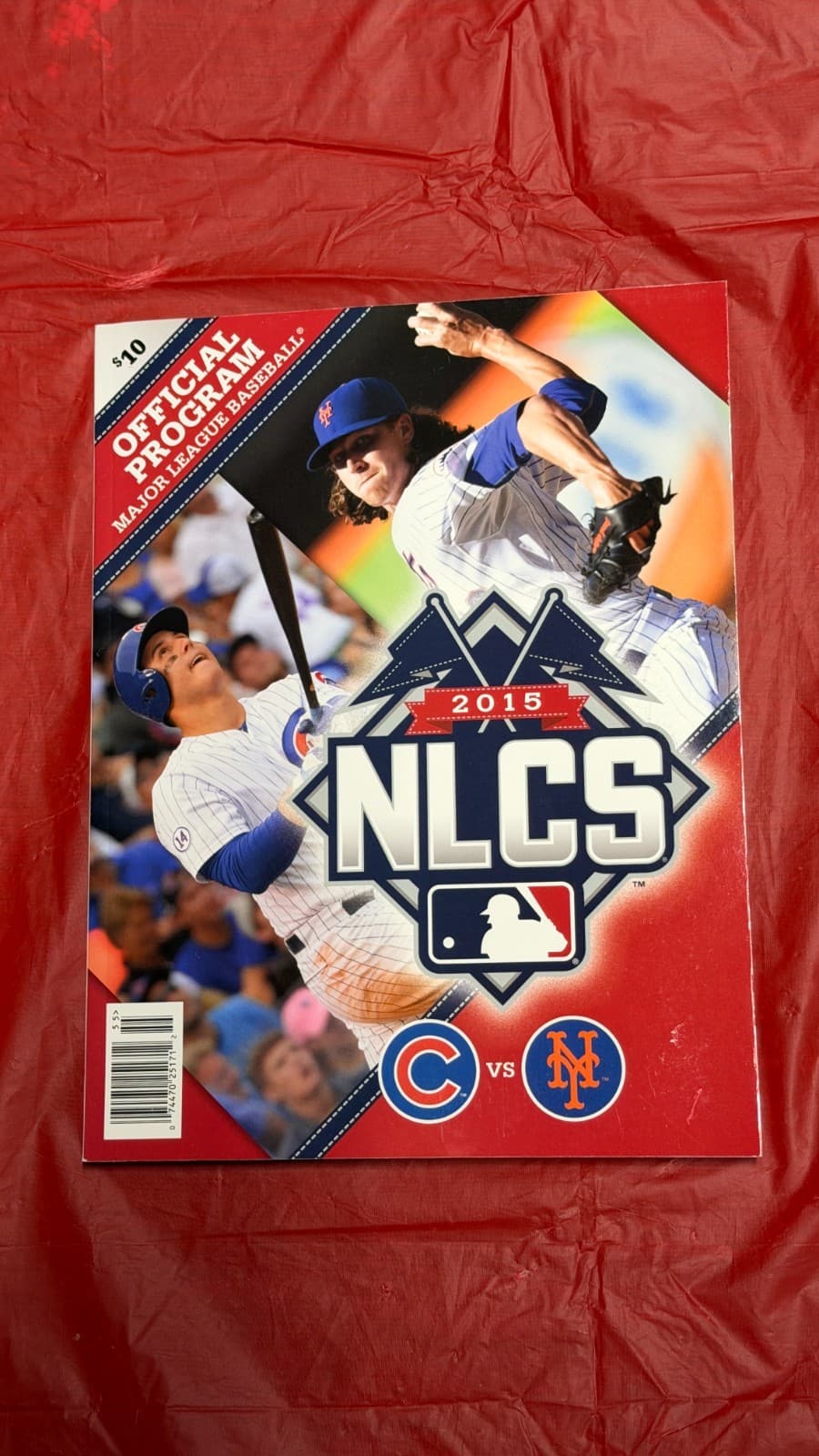 2015 NLCS Official Program Chicago Cubs vs New York Mets MLB Baseball - Thumbnail 2
