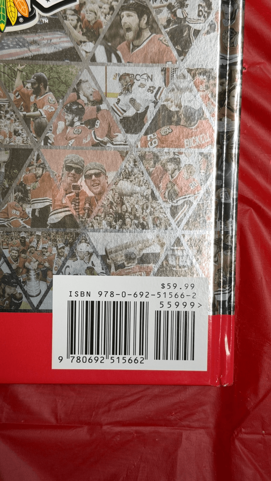 One Goal III Chicago Blackhawks 2015 Stanley Cup Book + DVD + Patch - Thumbnail 16