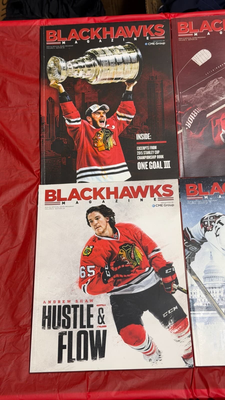 Chicago Blackhawks Magazine Lot of 4 Issues 2015-2016 NHL Hockey - Thumbnail 5