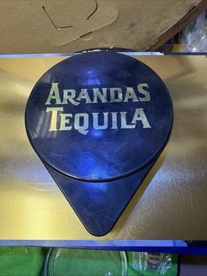 Arandas Tequila Lime Juice Rimmer Margarita Salt Sugar Bar Tool Black