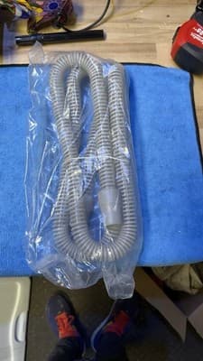 Roscoe Easy-Flex CPAP Tubing Hose 6ft Dark Gray EASY-FLEX6 New Sealed - Thumbnail 5