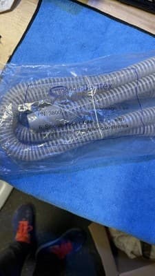 Roscoe Easy-Flex CPAP Tubing Hose 6ft Dark Gray EASY-FLEX6 New Sealed - Thumbnail 7