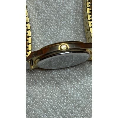 American Time Ltd Union Made Gold Tone Watch BAC Logo Expandable Band 3ATM - Thumbnail 12