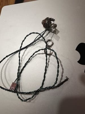 SwitchCraft Vintage Audio Jack Socket Assembly with Resistors & Shield - Thumbnail 8