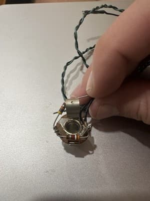 SwitchCraft Vintage Audio Jack Socket Assembly with Resistors & Shield - Thumbnail 4