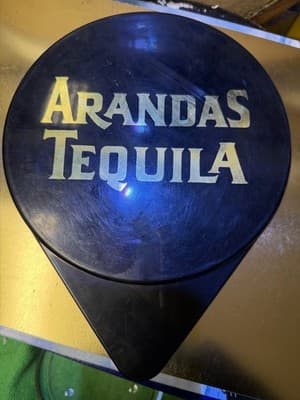 Arandas Tequila Lime Juice Rimmer Margarita Salt Sugar Bar Tool Black - Thumbnail 7