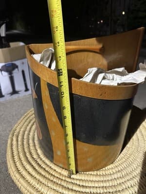 Mid-Century Modern Wood Magazine Rack Made in Israel Robert Greenfield - Thumbnail 7