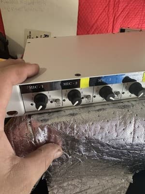 Intelix Mic Mixer – 8-Channel Rackmount with Master Control, Powers On - Thumbnail 10