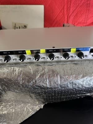 Intelix Mic Mixer – 8-Channel Rackmount with Master Control, Powers On - Thumbnail 5