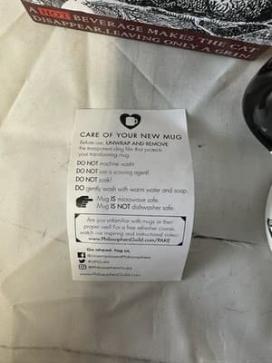 Disappearing Cheshire Cat Mug Alice in Wonderland Heat Change w/ Box - Thumbnail 6