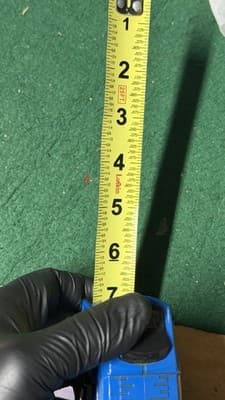 Lufkin Quikread 25’ Tape Measure QR1425 25 ft x 1 in Blue - Thumbnail 10