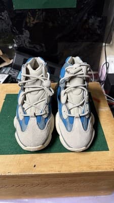 Size 5.5 - Adidas Yeezy 500 High Frosted Blue - Thumbnail 4