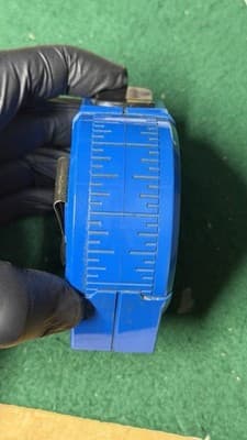 Lufkin Quikread 25’ Tape Measure QR1425 25 ft x 1 in Blue - Thumbnail 6