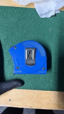 Lufkin Quikread 25’ Tape Measure QR1425 25 ft x 1 in Blue - Thumbnail 4