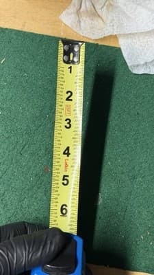 Lufkin Quikread 25’ Tape Measure QR1425 25 ft x 1 in Blue - Thumbnail 8