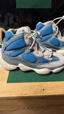 Size 5.5 - Adidas Yeezy 500 High Frosted Blue - Thumbnail 2
