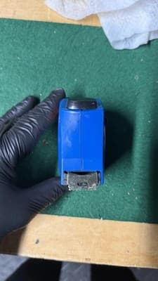 Lufkin Quikread 25’ Tape Measure QR1425 25 ft x 1 in Blue - Thumbnail 3