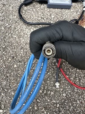 Gepco Blue BNC Male to Male Coaxial Cable – Video/Signal Patch Lead - Thumbnail 4