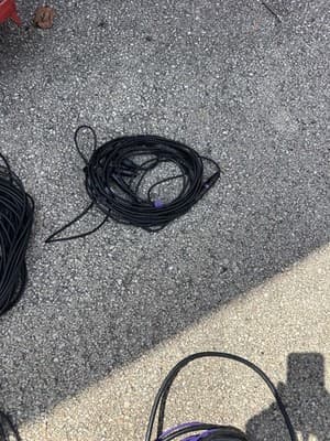 Long Black XLR Microphone Cable – Male to Female Audio Mic Lead