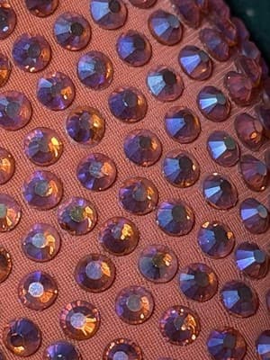 Orange Rhinestone High Heel Pumps Sparkly Pointed Toe Stiletto Shoes - Thumbnail 12