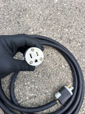 Heavy Duty Hospital Grade Power Extension Cord 12/3 AWG Carol Cable USA - Thumbnail 3