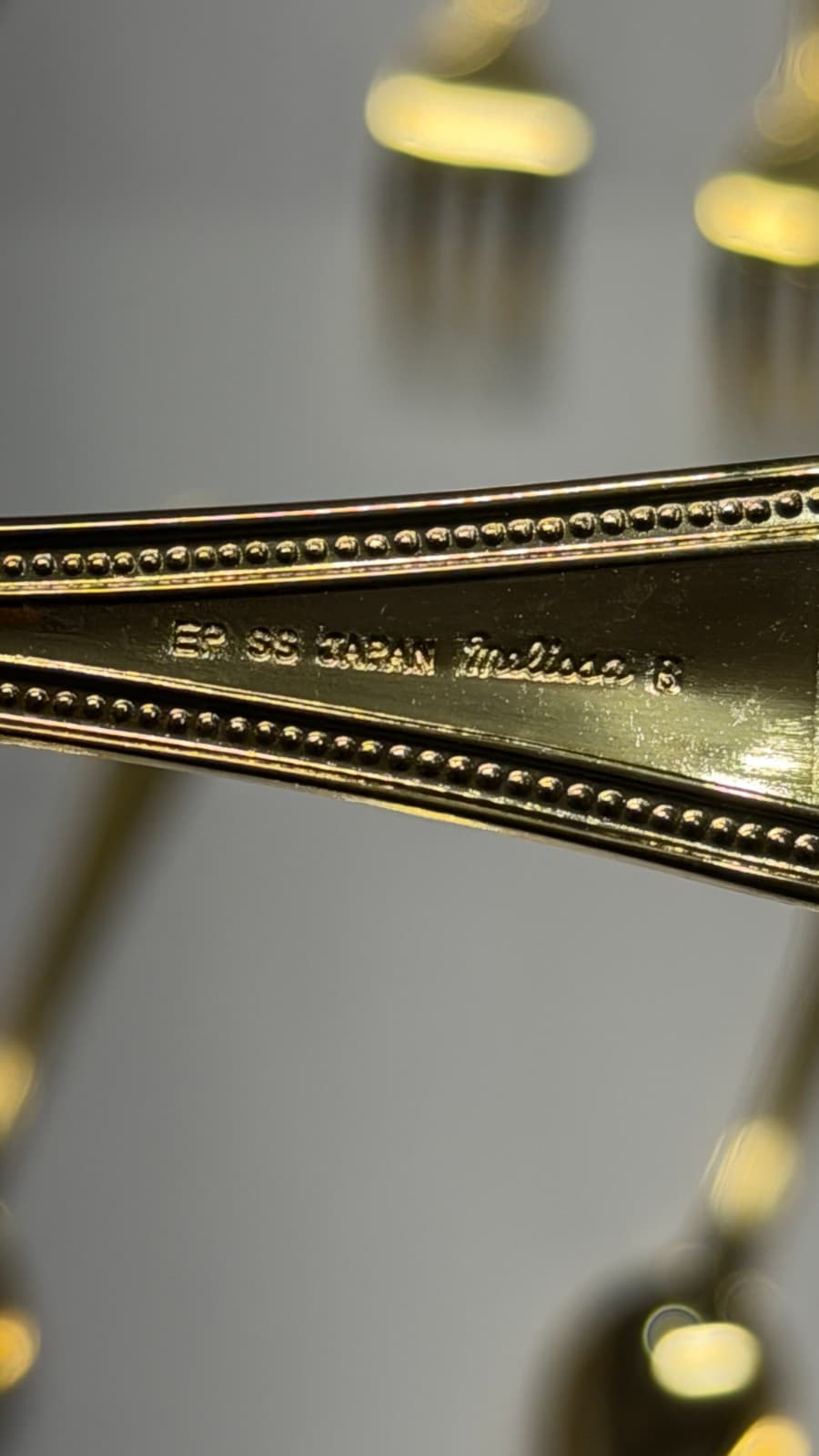 Melissa B Japan Gold Flatware Set 39-Pc Stainless Steel Vintage - Thumbnail 17