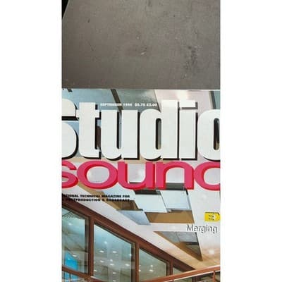 Studio Sound Magazine September 1996 Ryuichi Sakamoto Interview Nashville Studio - Thumbnail 3