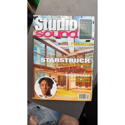 Studio Sound Magazine September 1996 Ryuichi Sakamoto Interview Nashville Studio - Thumbnail 2