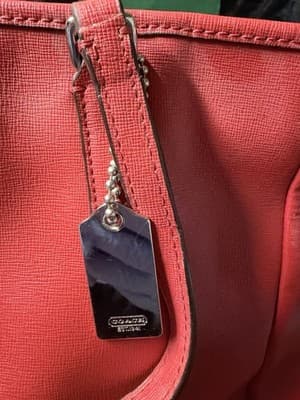 Coach Zip Top Tote Women's Handbag - Gold/1941 Red - Thumbnail 19