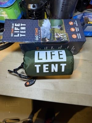 Go Time Gear Life Tent Emergency Survival Shelter – Waterproof & Windproof - Thumbnail 5