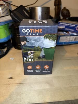 Go Time Gear Life Tent Emergency Survival Shelter – Waterproof & Windproof - Thumbnail 2
