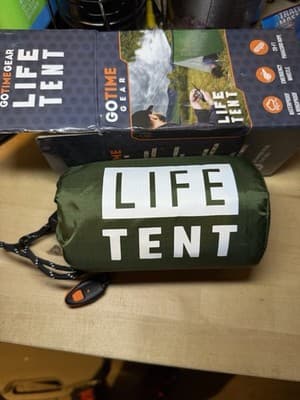 Go Time Gear Life Tent Emergency Survival Shelter – Waterproof & Windproof - Thumbnail 6