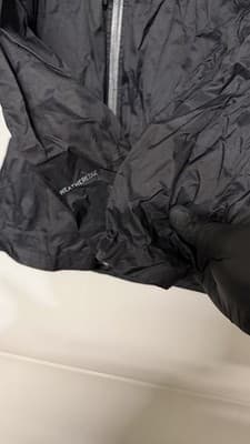 Eddie Bauer Women Black Lightweight Hooded Jacket Zip Front Size M - Thumbnail 3