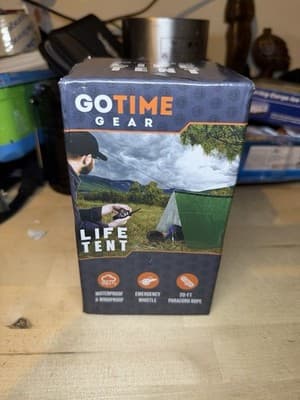 Go Time Gear Life Tent Emergency Survival Shelter – Waterproof & Windproof - Thumbnail 3