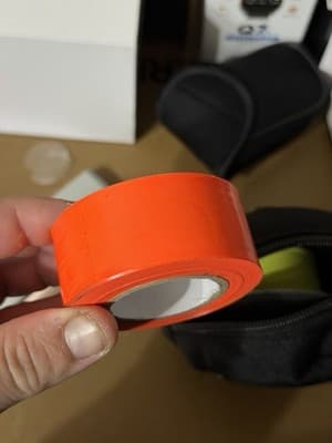 BATTLETAC Tactical Gear Pouch + 2 Hi-Vis Tape Rolls Neon Yellow & Orange - Thumbnail 6