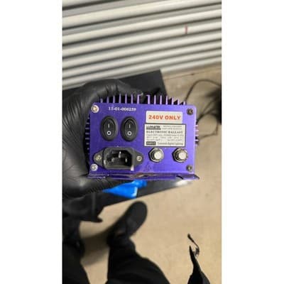 Lumatek LK6240D 600W Digital Electronic Ballast 240V MH HPS Dimmable Purple