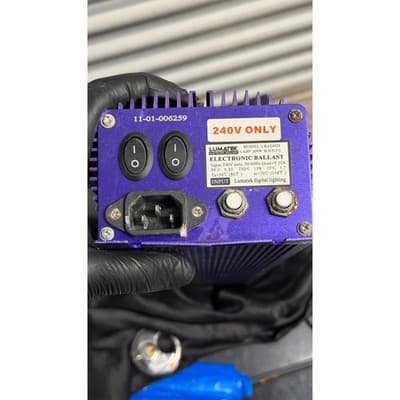 Lumatek LK6240D 600W Digital Electronic Ballast 240V MH HPS Dimmable Purple - Thumbnail 7