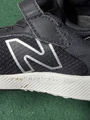 New Balance Kids Black Hook Loop Sneakers Toddler Running Shoes Size 7.5 - Thumbnail 12