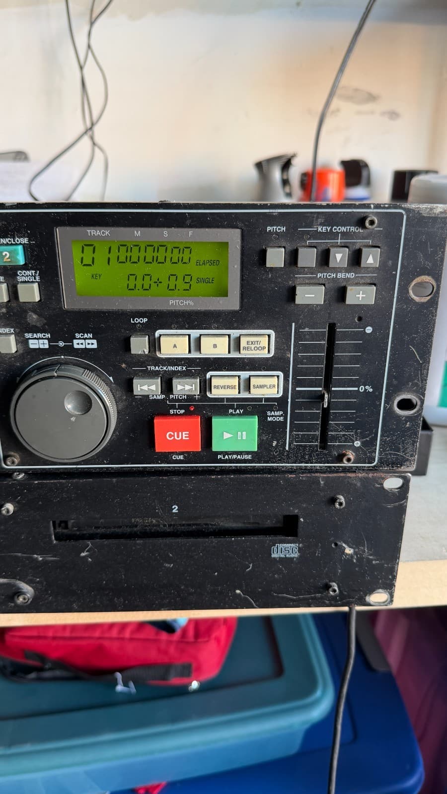 Denon DN-2500F Dual CD Player + Controller – Partial Test, Trays Won’t Open - Thumbnail 7